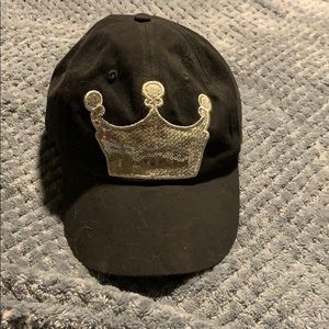 Disney Princess Sequin Crown Baseball Cap